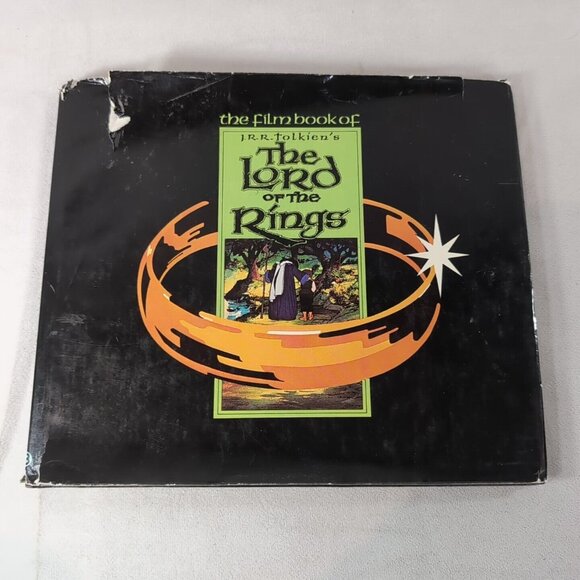 Film Book of Lord of the Rings LOTR JRR Tolkien Hardcover Picture 1978 - Picture 1 of 11